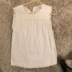 J.Crew sleeveless blouse